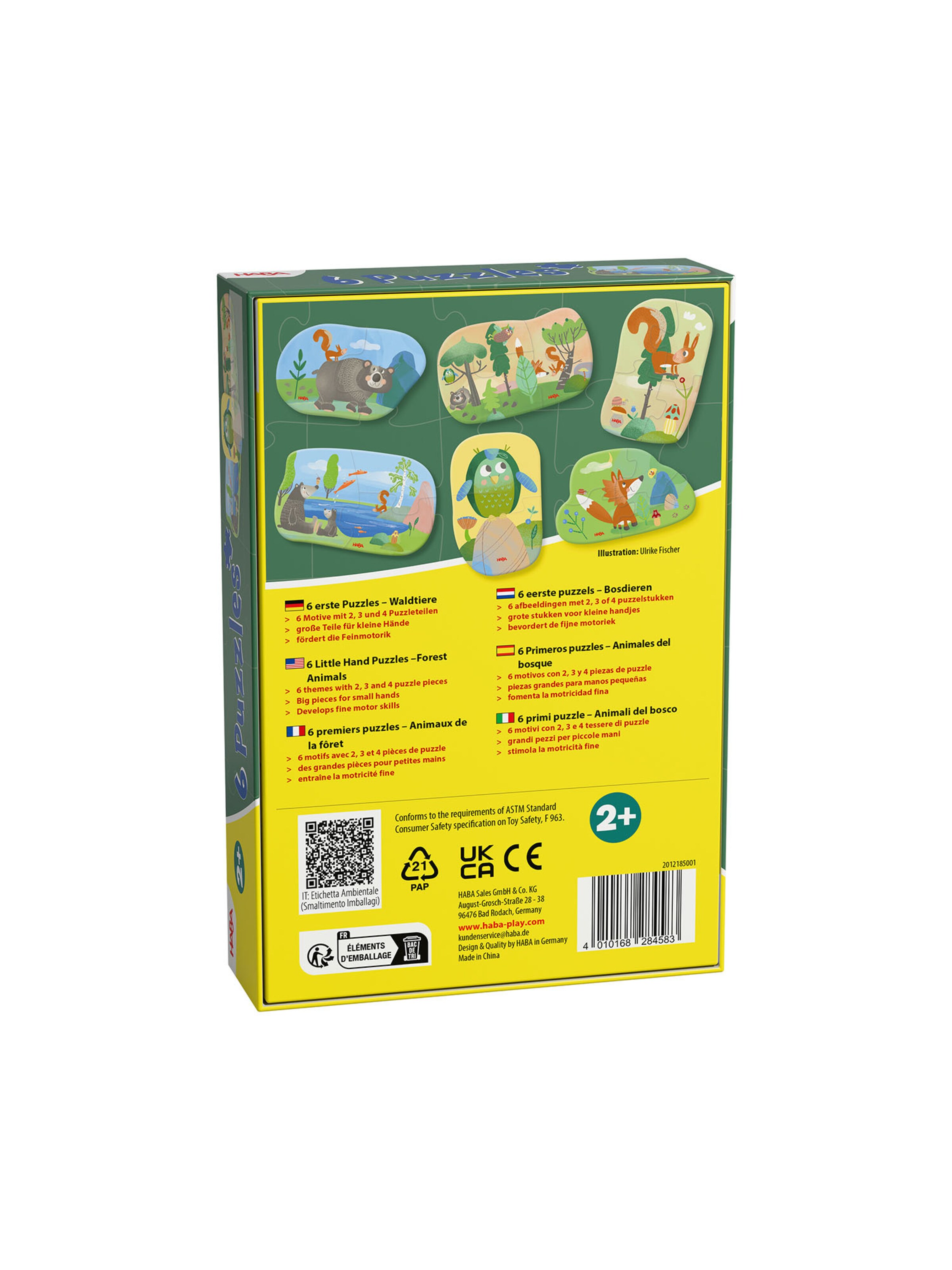 HABA Game ' Meine ersten Puzzle ' in Mixed colors