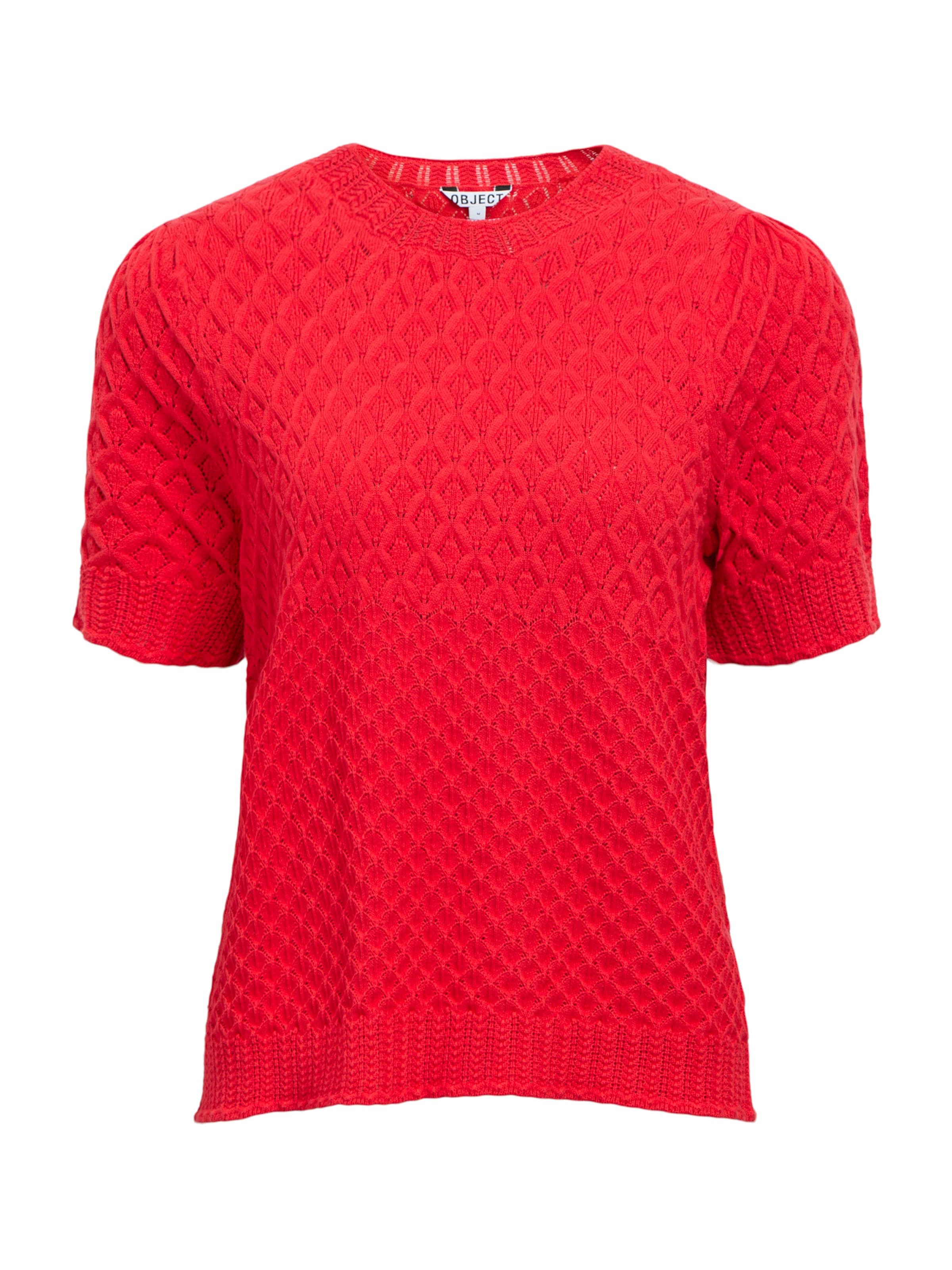 OBJECT Sveter 'OBJNoa' - Červená: predná strana