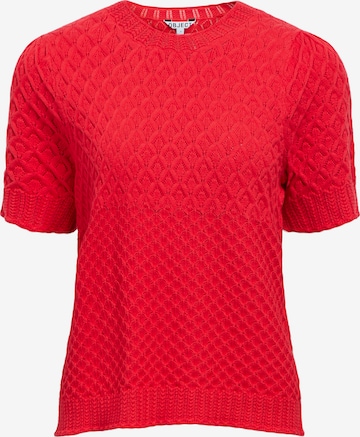 OBJECT Sveter 'OBJNoa' - Červená: predná strana