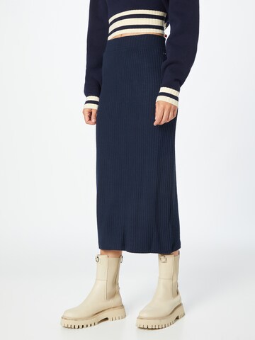 TOM TAILOR DENIM Skirt in Blue: front