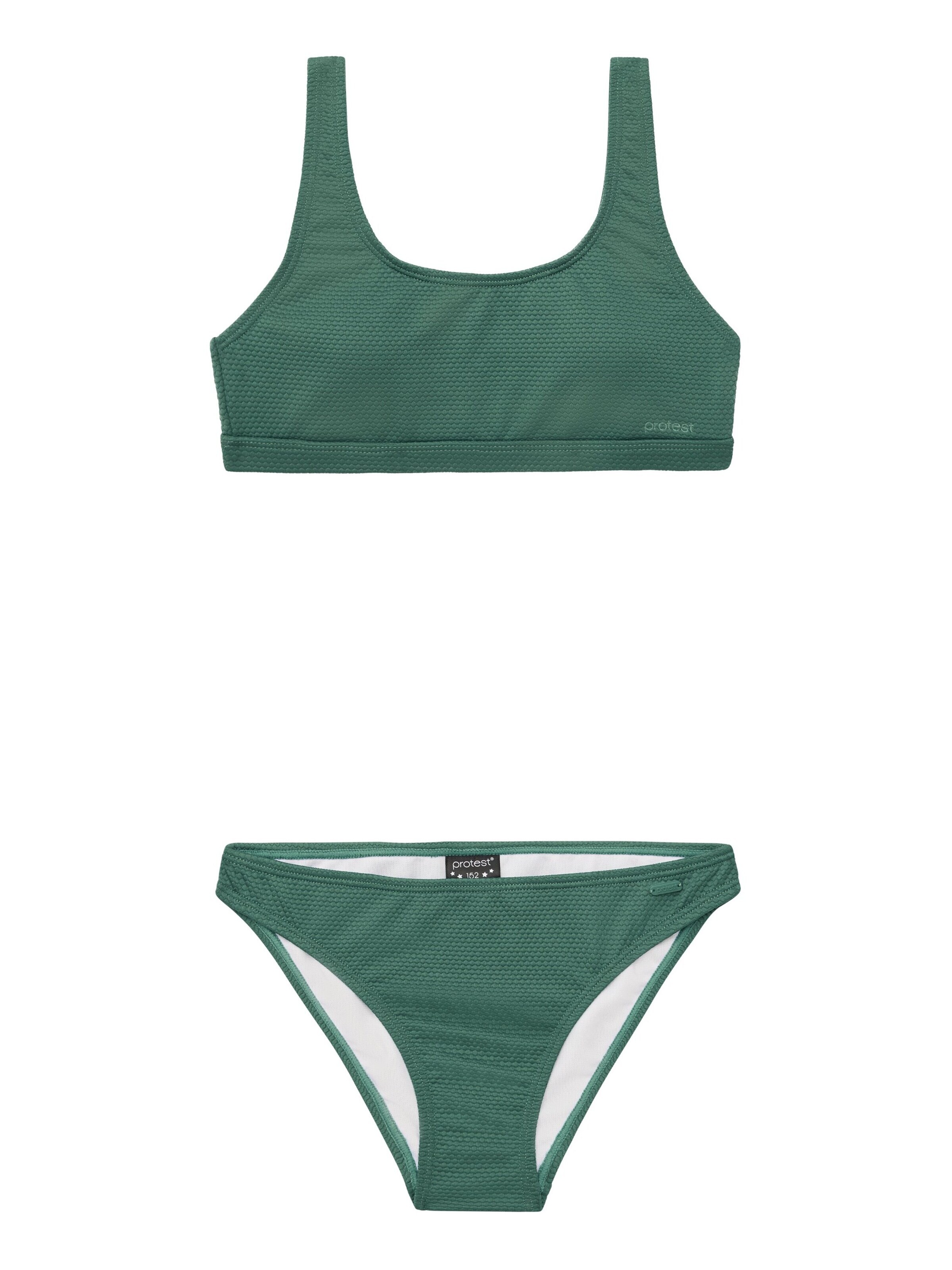 PROTEST Bikini 'PRTRose JR' in Groen: voorkant