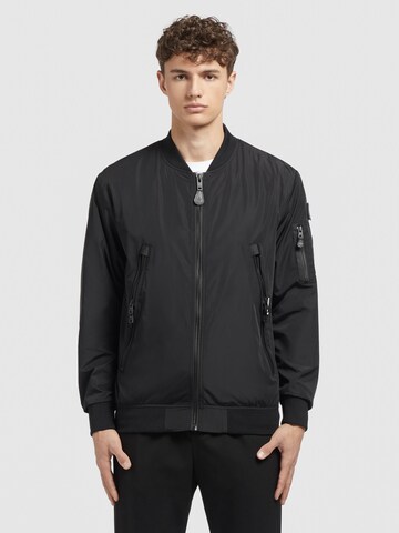 khujo Between-Season Jacket 'Astile2' in Black: front