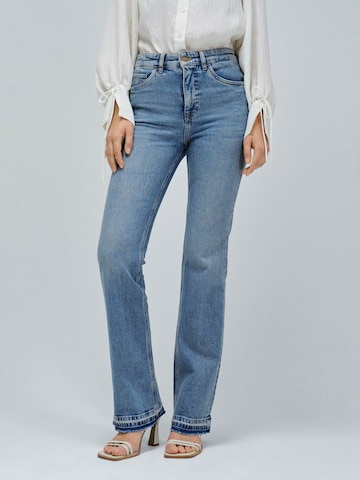 Salsa Jeans Flared Jeans in Blauw: voorkant