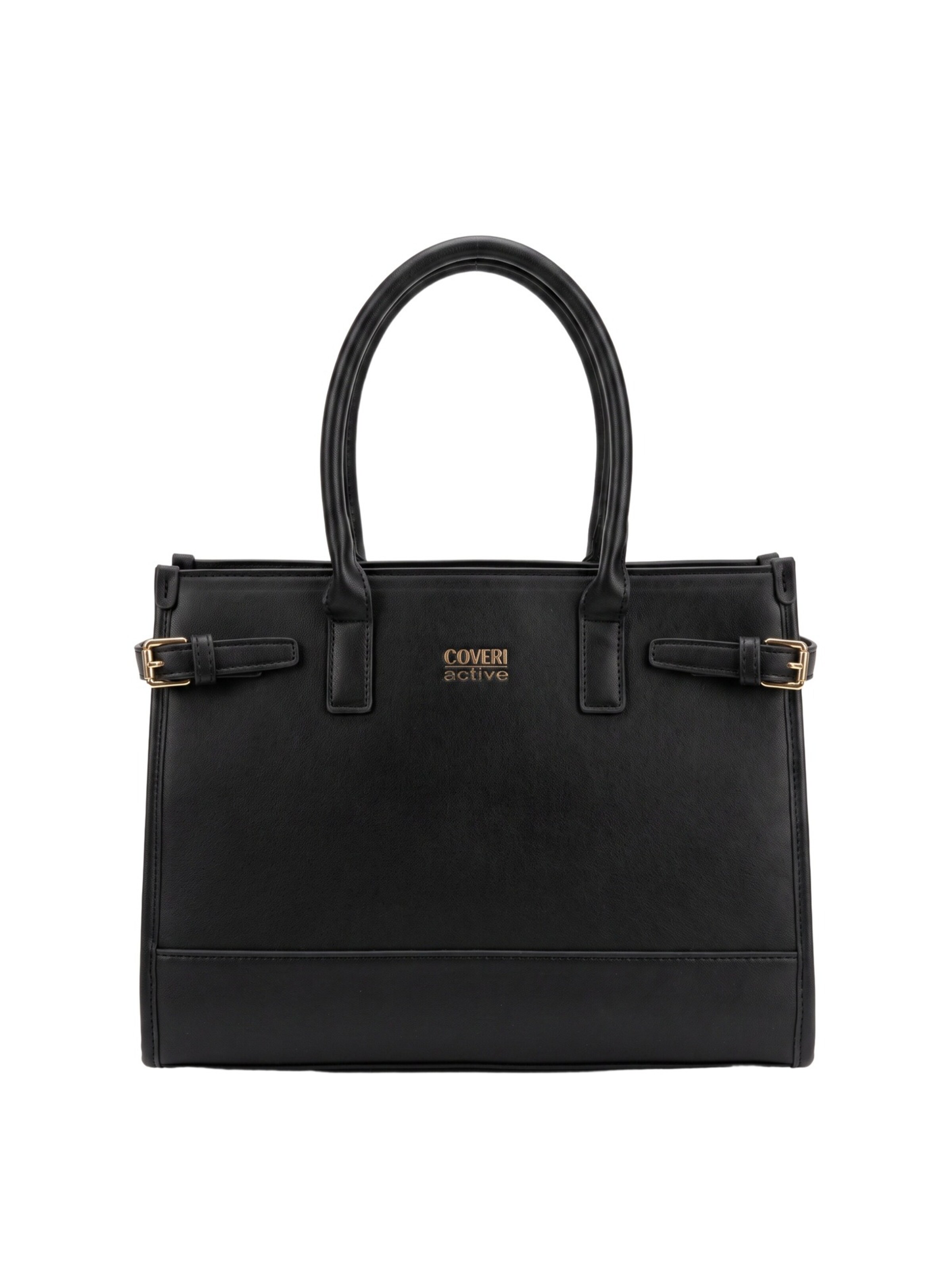 Borsa a mano di Coveri in nero: frontale