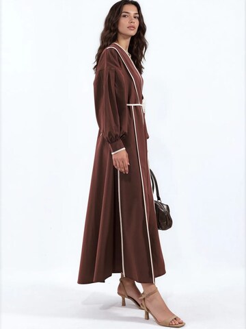 MSN Collection Dress in Brown