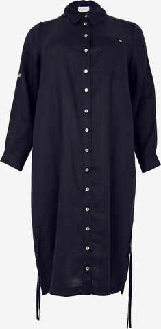 Robe-chemise Yoek en bleu : devant