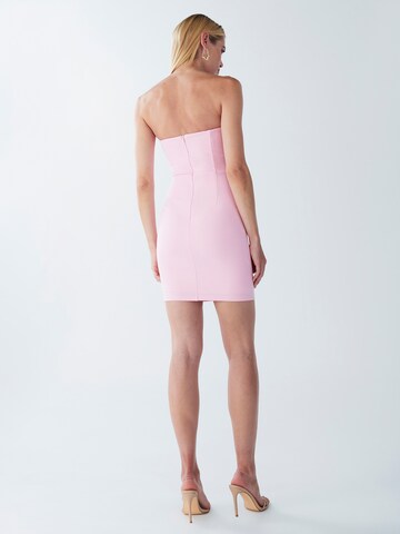 BWLDR Cocktail dress 'PAGO' in Pink: back
