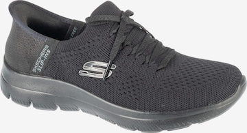 Baskets basses 'Skechers Slip-Ins: Summits - New Daily' SKECHERS en noir : devant