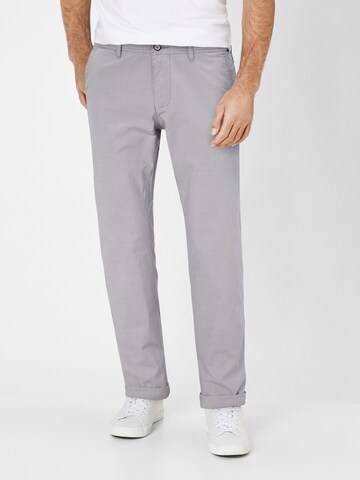 REDPOINT Slimfit Chinohose in Grau: predná strana