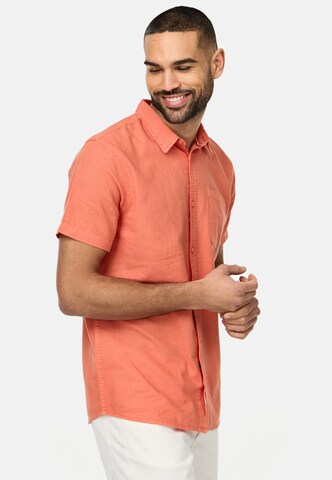 INDICODE JEANS Regular fit Overhemd in Oranje