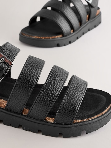 Next - Sandalias en negro