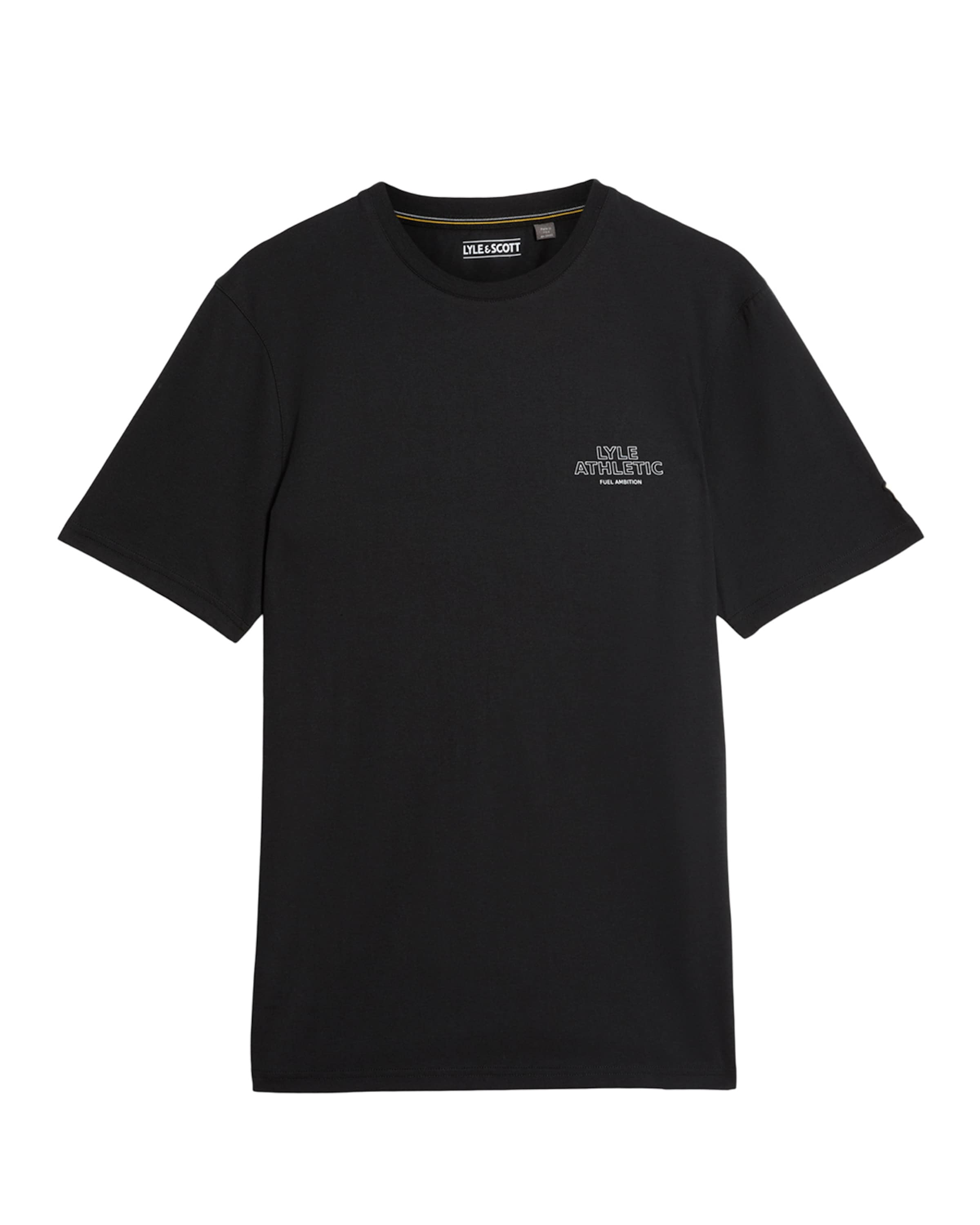 T-Shirt Lyle & Scott en noir : devant