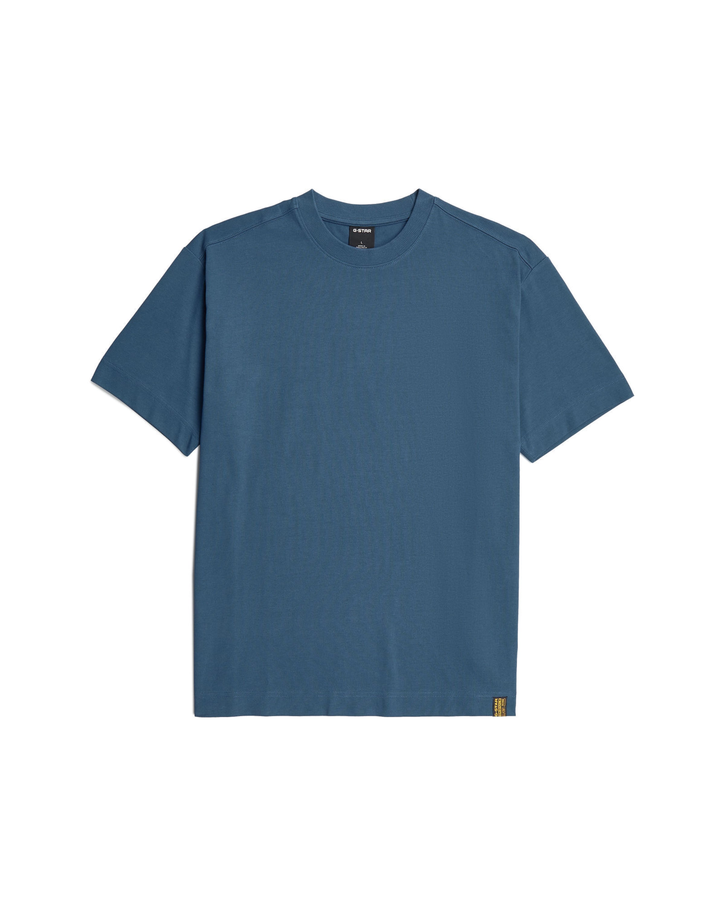 G-STAR T-Shirt - 'GS-01 Relaxed T-Shirt' in Blau: Vorderseite