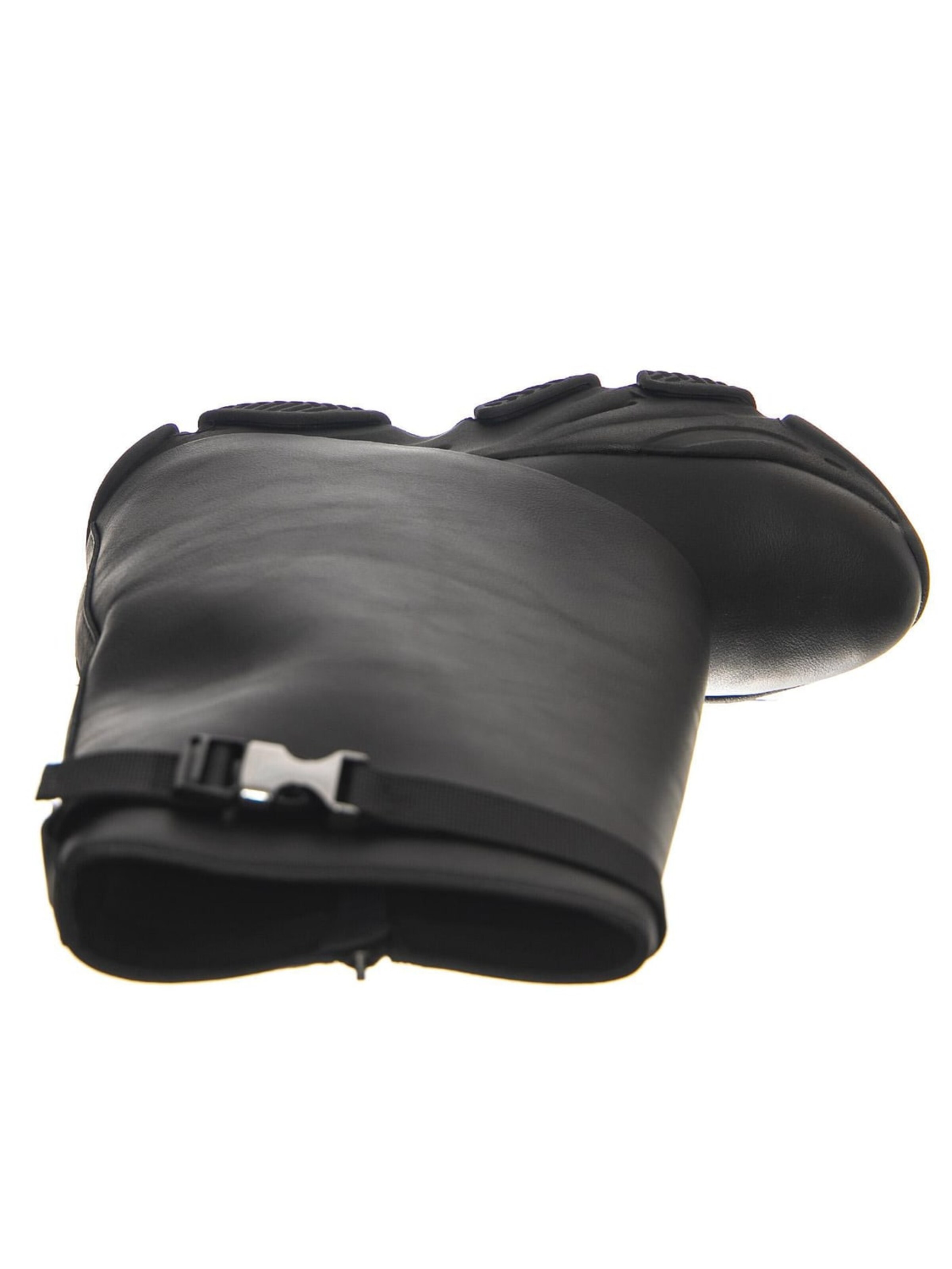 STEVE MADDEN Laarzen 'Payout Black Action Lea' in Zwart