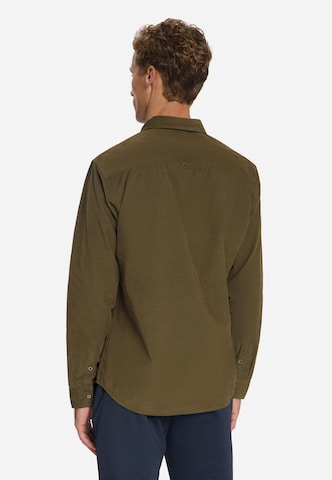 No Excess Regular fit Overhemd in Groen