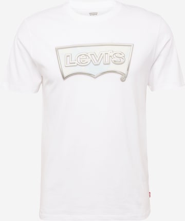 balts LEVI'S ® Standarta T-Krekls: no priekšpuses