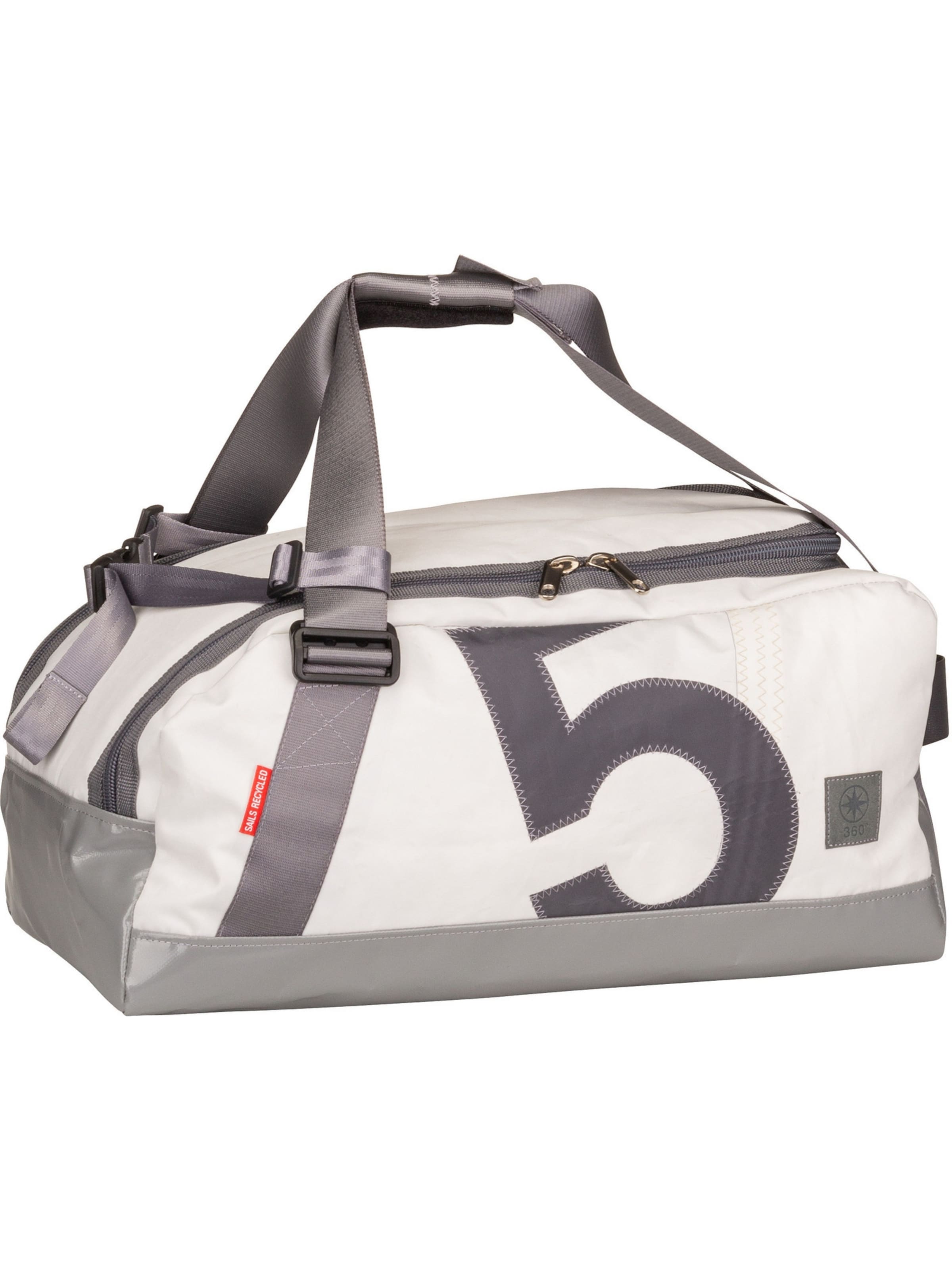360 Grad Reisetasche ' Container ' in Weiß: Vorderseite