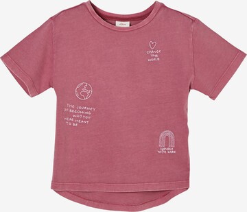 s.Oliver Shirt in Pink: front