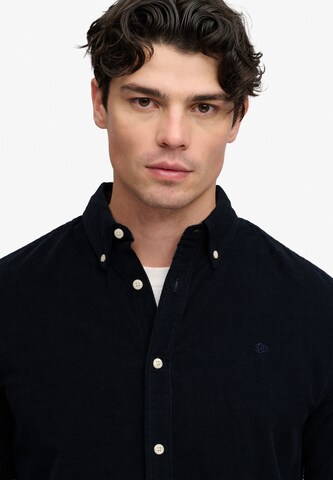 Superdry & Co Regular fit Overhemd 'CLASSIC' in Blauw