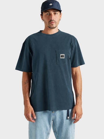 Trendsplant Shirt ' GARZA ' in Blauw: voorkant
