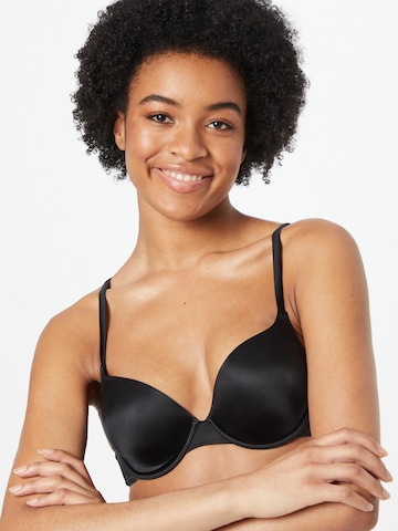 ESPRIT Push-up BH i svart: forside