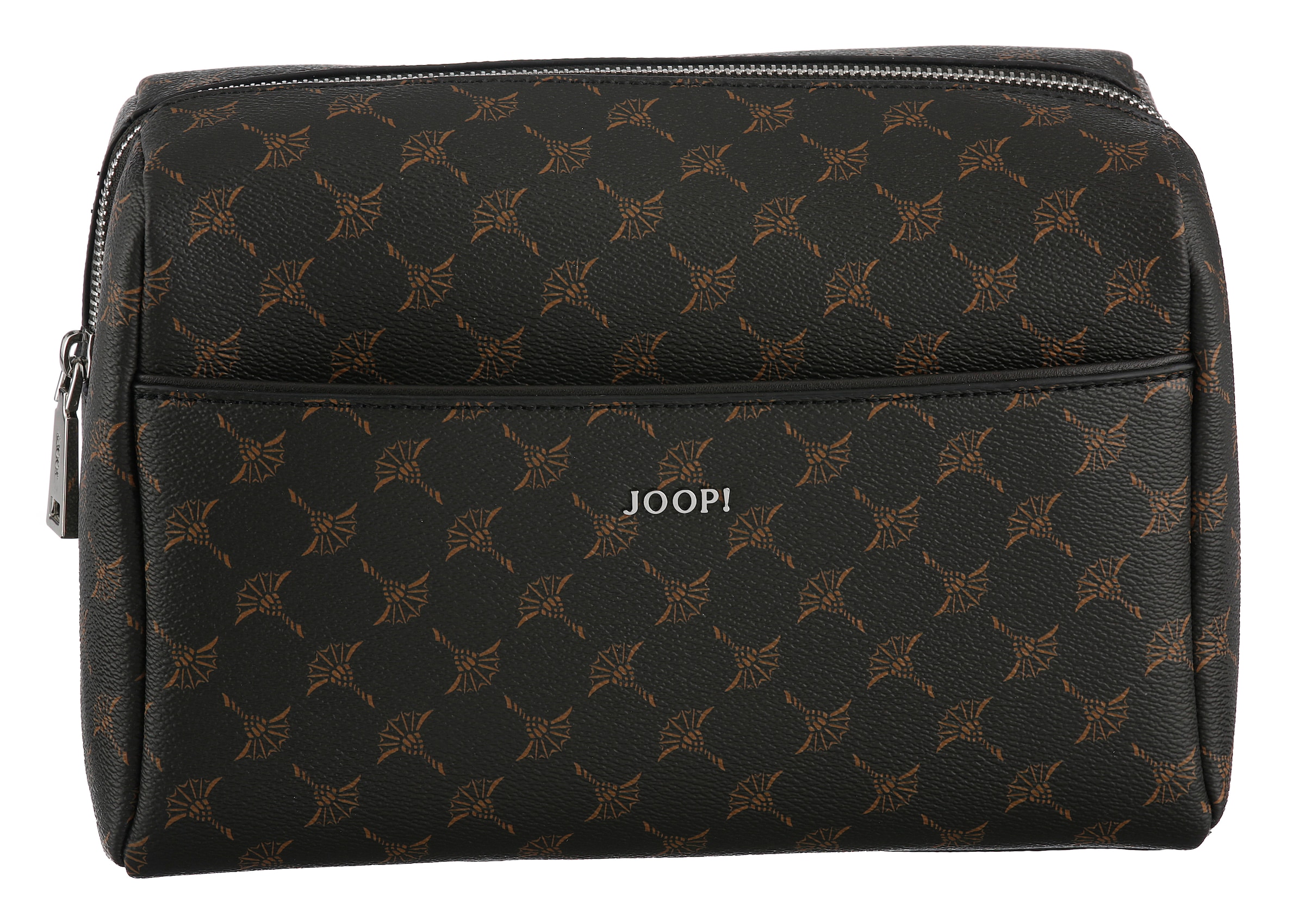 JOOP! Toiletry Bag in Brown: front