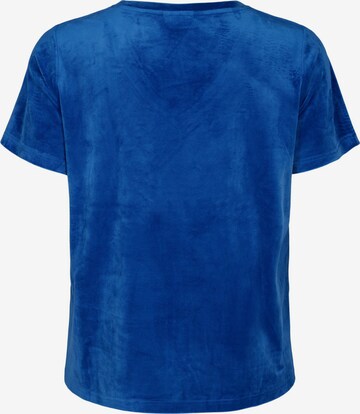 T-shirt Zizzi en bleu