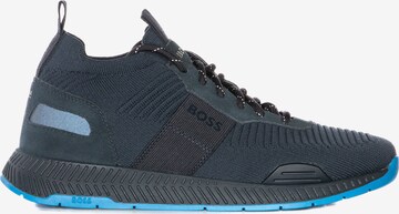 BOSS Sneakers 'Titanium' in Blue: front