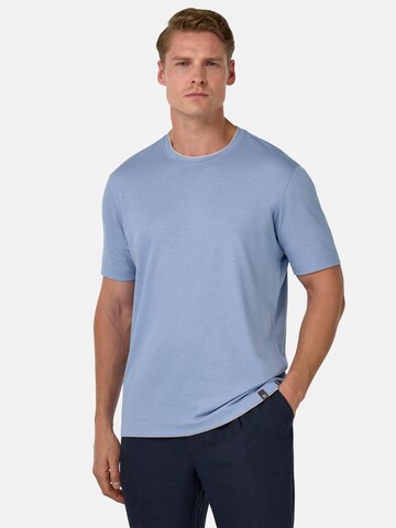 T-Shirt Boggi Milano en bleu : devant