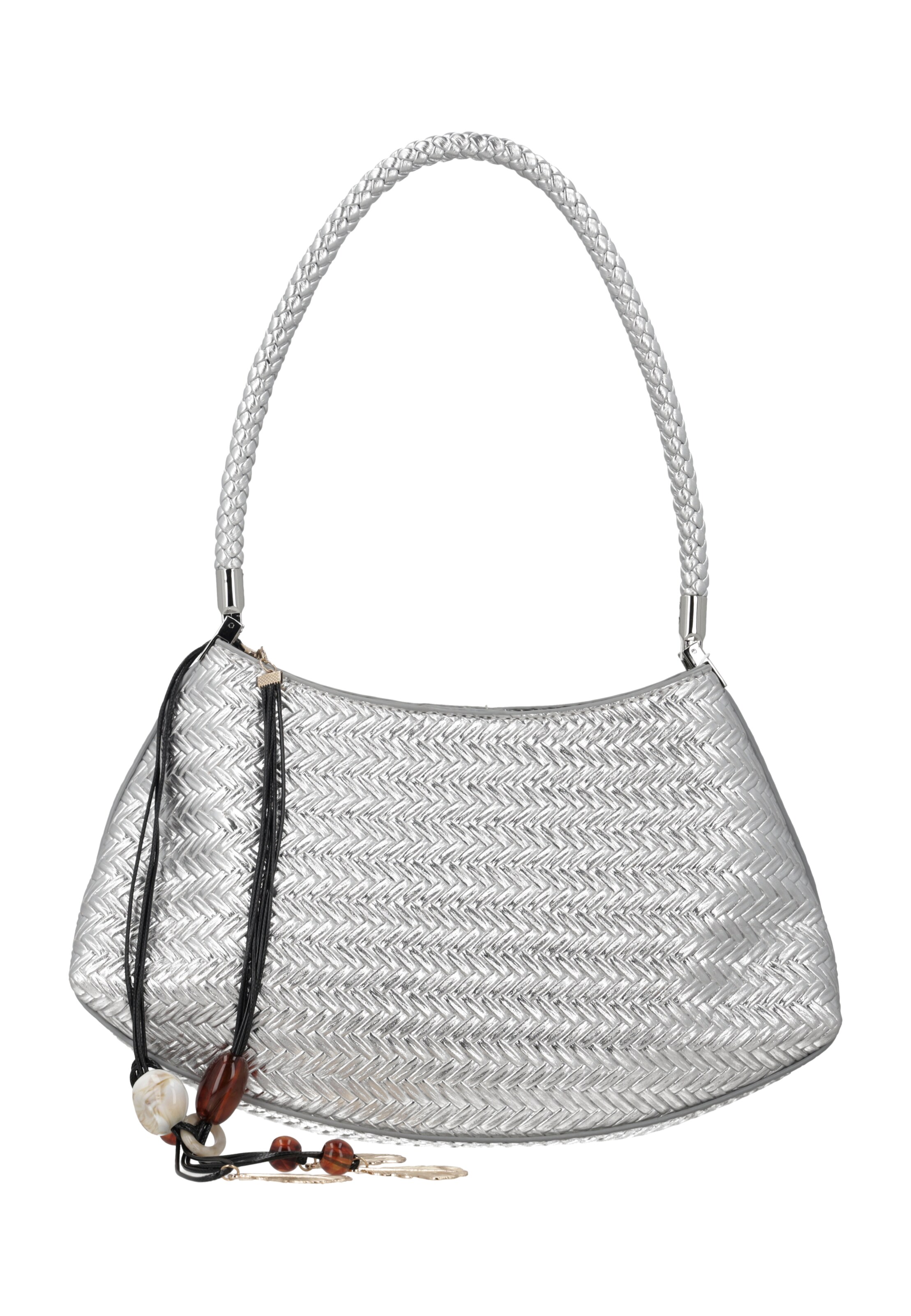 usha FESTIVAL - Bolso de mano en plata: frente