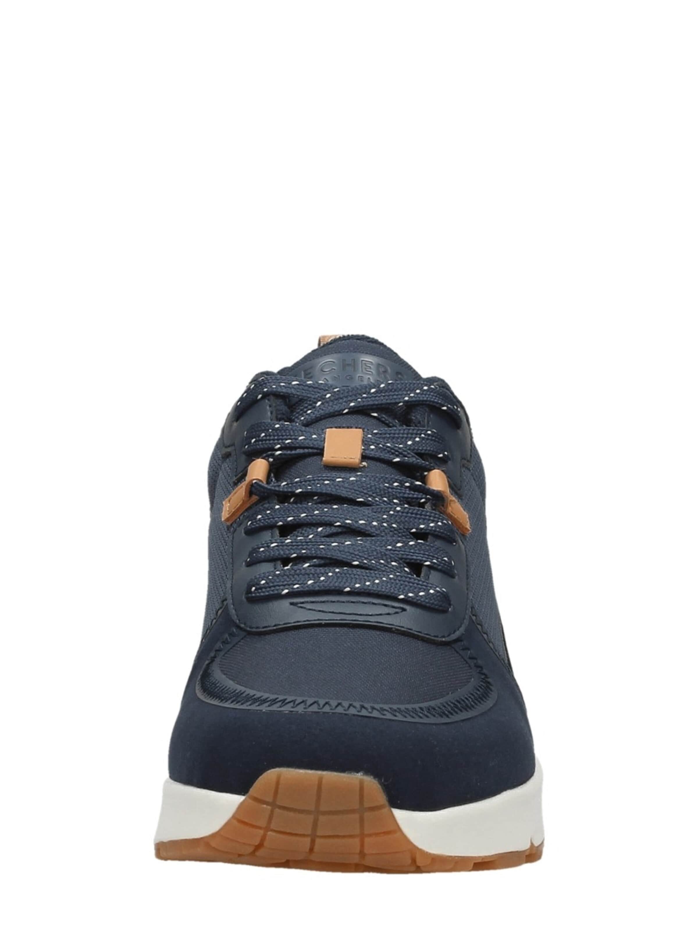 SKECHERS Sneakers laag 'Uno - Layover' in Blauw