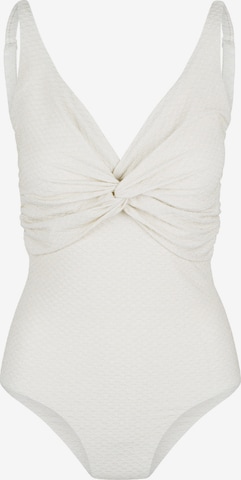 LingaDore Swimsuit in Beige: front