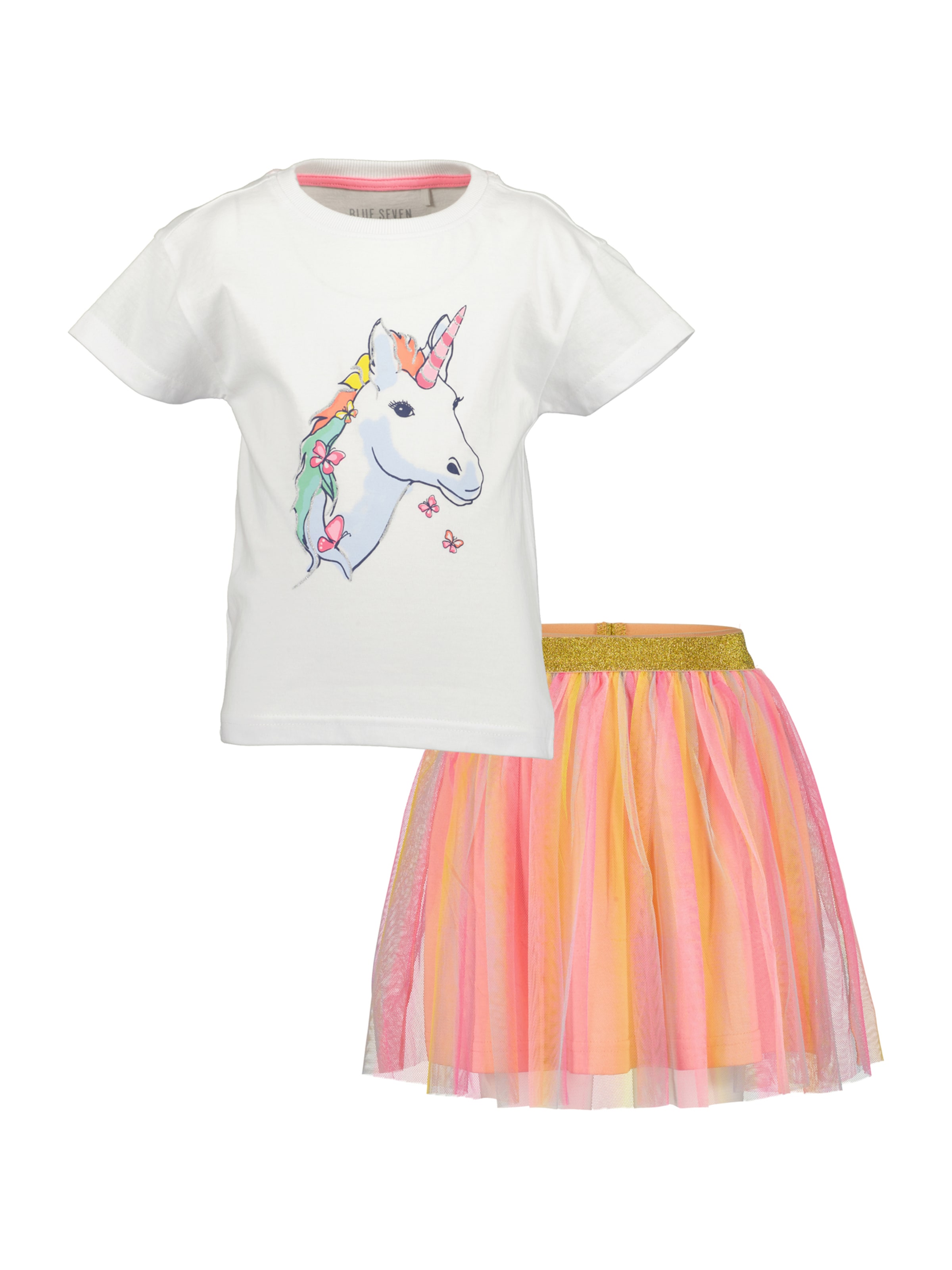 BLUE SEVEN Setti värissä oranssi: etupuoli