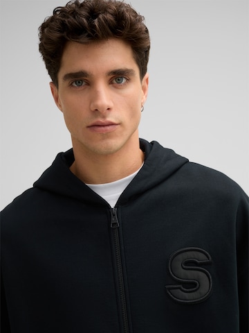 STRELLSON Sweat jacket ' Roko ' in Black