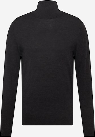 Pull-over Calvin Klein en noir : devant