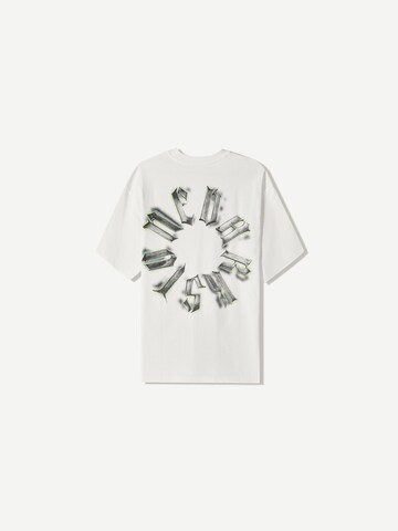 Bershka Тениска в бяло
