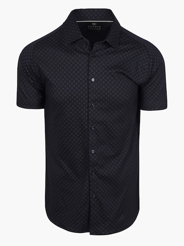 Coupe slim Chemise DESOTO en bleu : devant