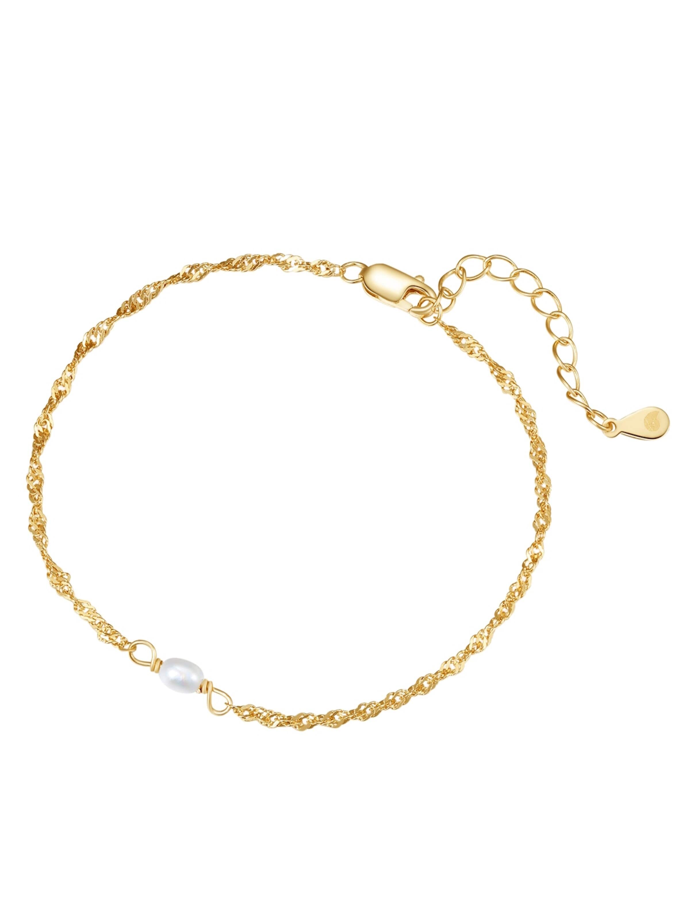 Hey Happiness Bracelet 'Perlenzauber' in Gold