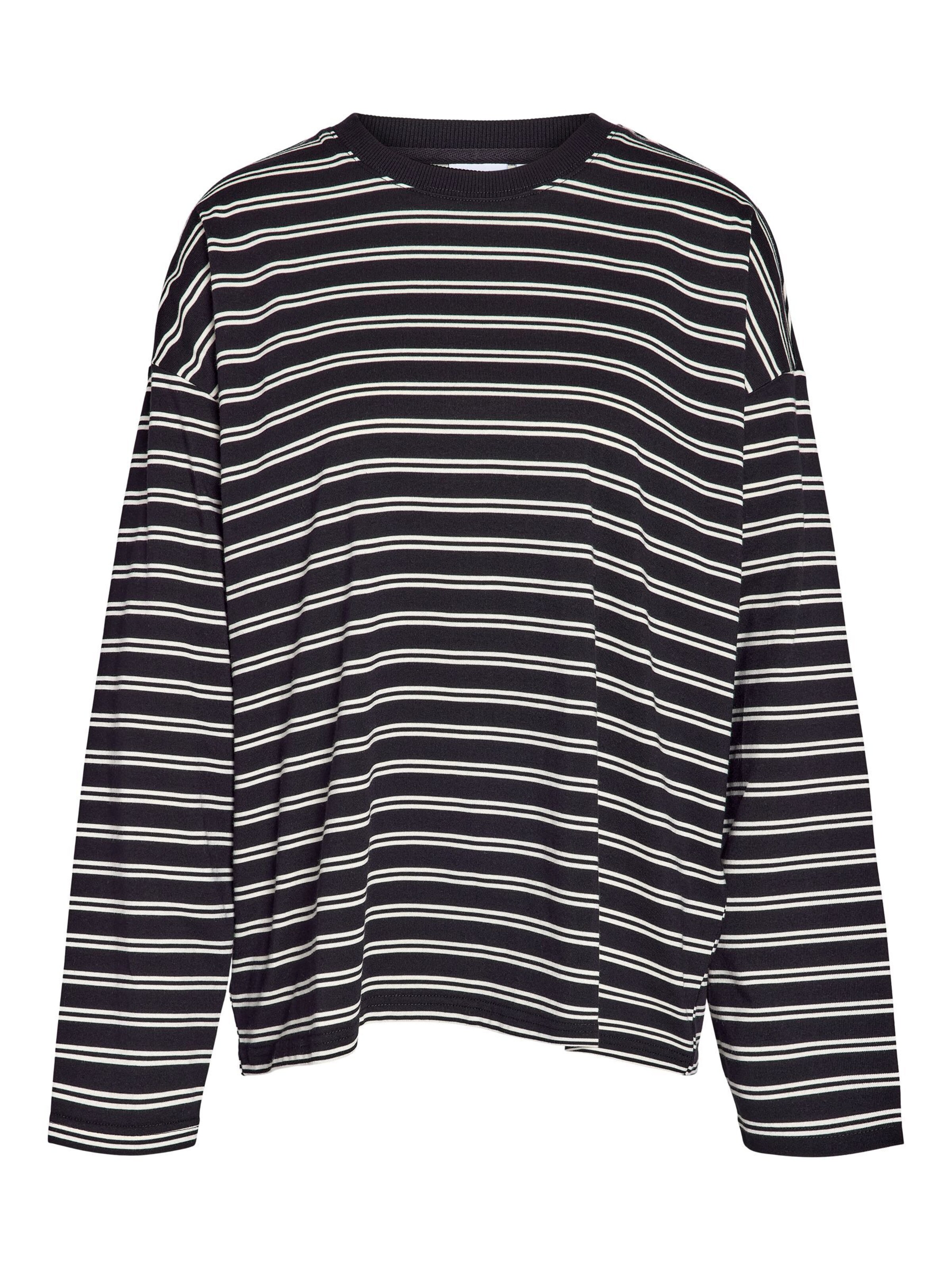 Sweat-shirt 'NMEmber' Noisy may en noir : devant