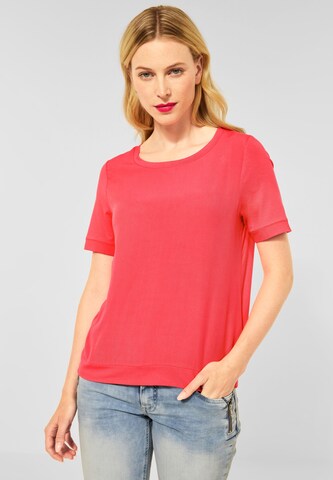 STREET ONE Shirt in Rot: Vorderseite