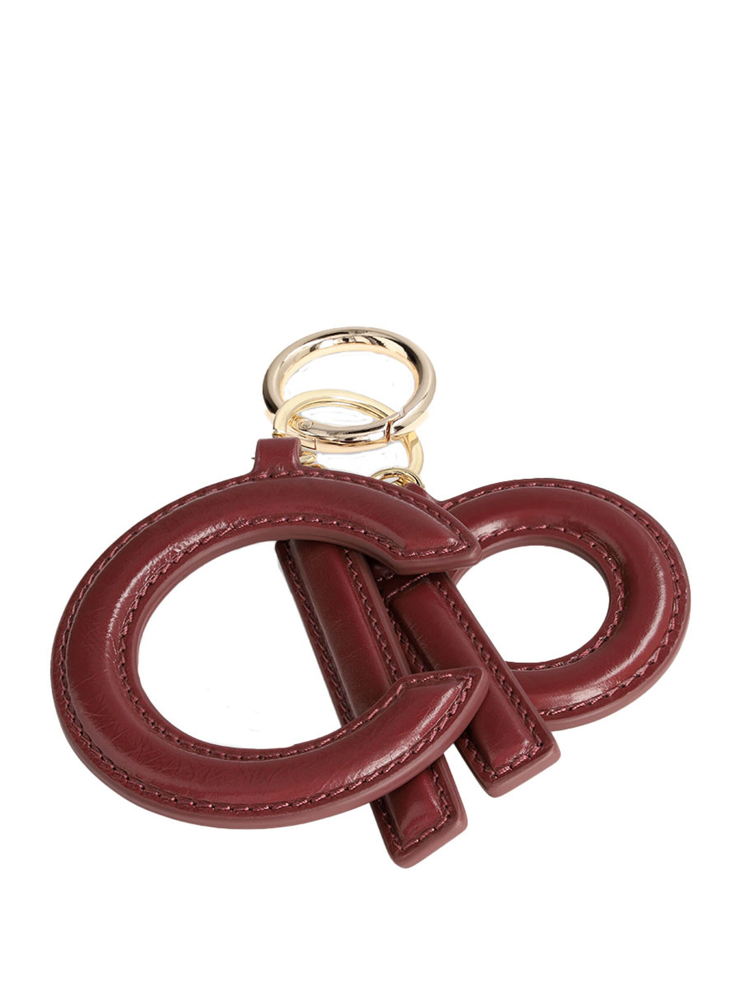 Clio Bag accessories 'C CHARM' in Red: front