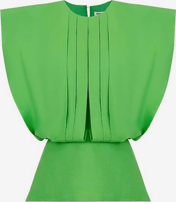 NOCTURNE - Blusa em verde: frente