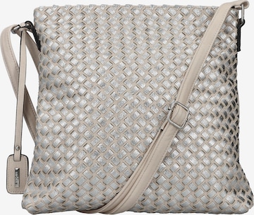 Rieker Crossbody Bag in Beige: front