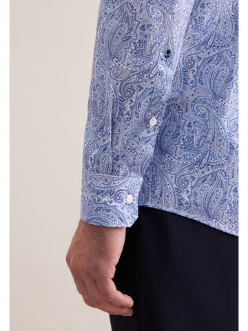 SEIDENSTICKER Regular fit Zakelijk overhemd in Blauw