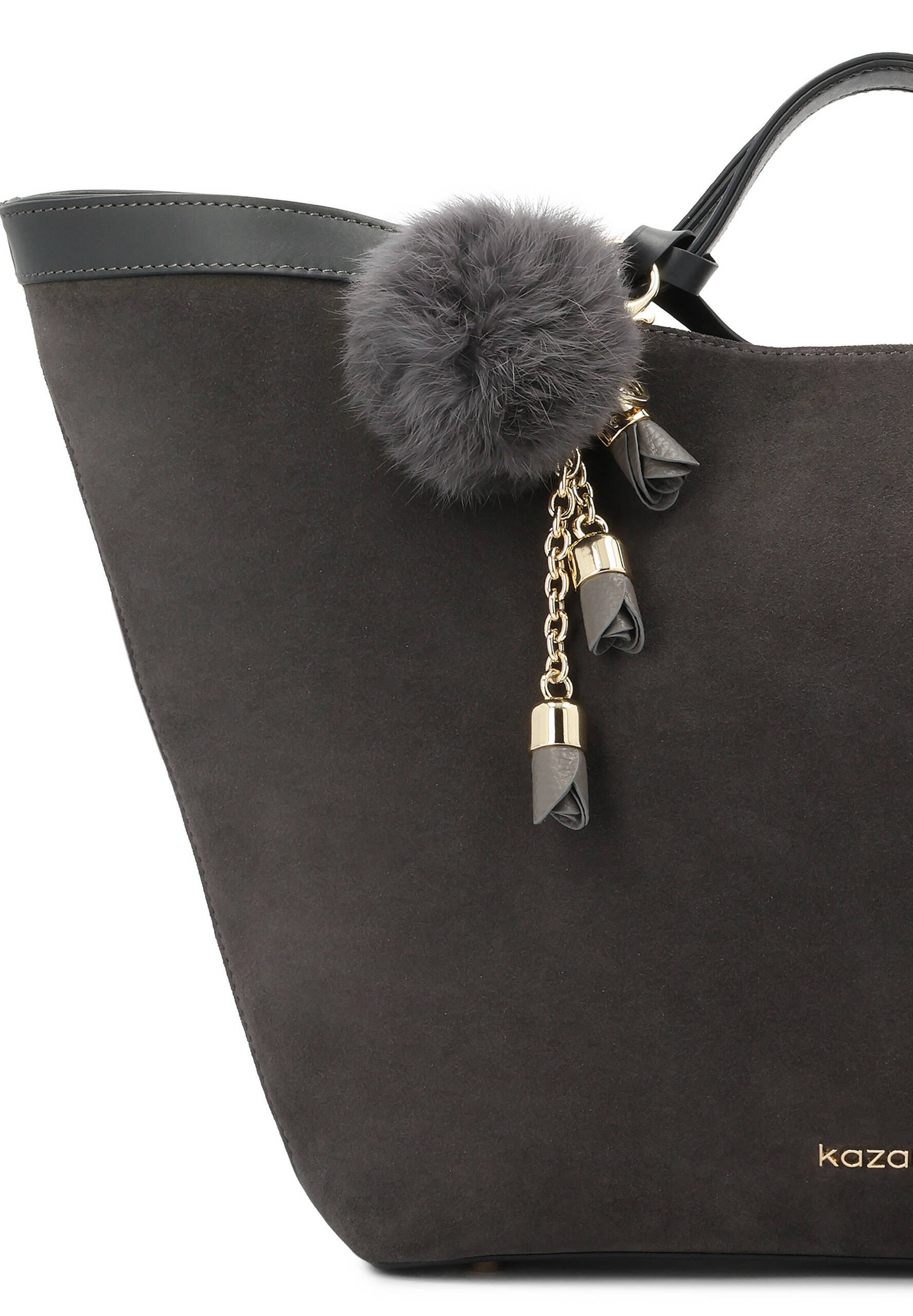 Kazar Key Ring in Grey