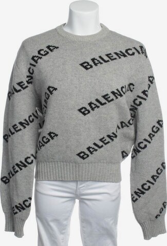 Balenciaga Pullover / Strickjacke M in Grau: predná strana