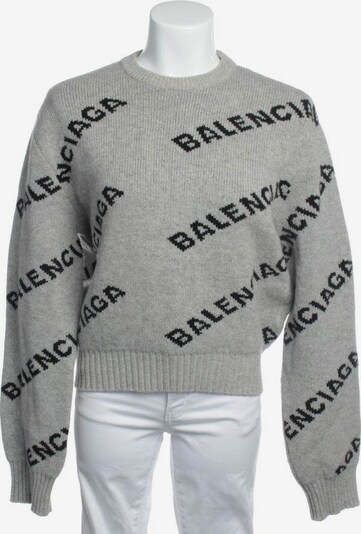 Balenciaga Pullover / Strickjacke in M in hellgrau, Produktansicht