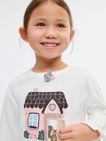MANGO KIDS Shirt 'House' in Weiß