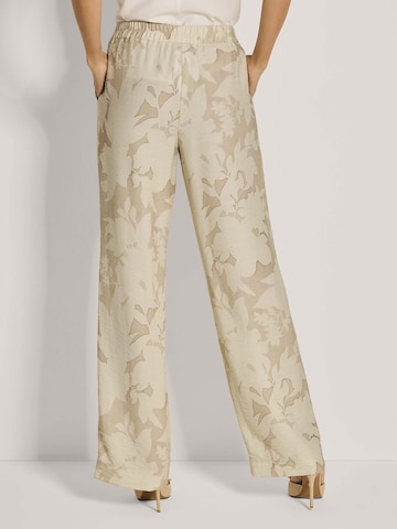 MADELEINE Wide Leg Hose in Weiß