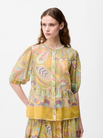 adl Blouse in Blauw